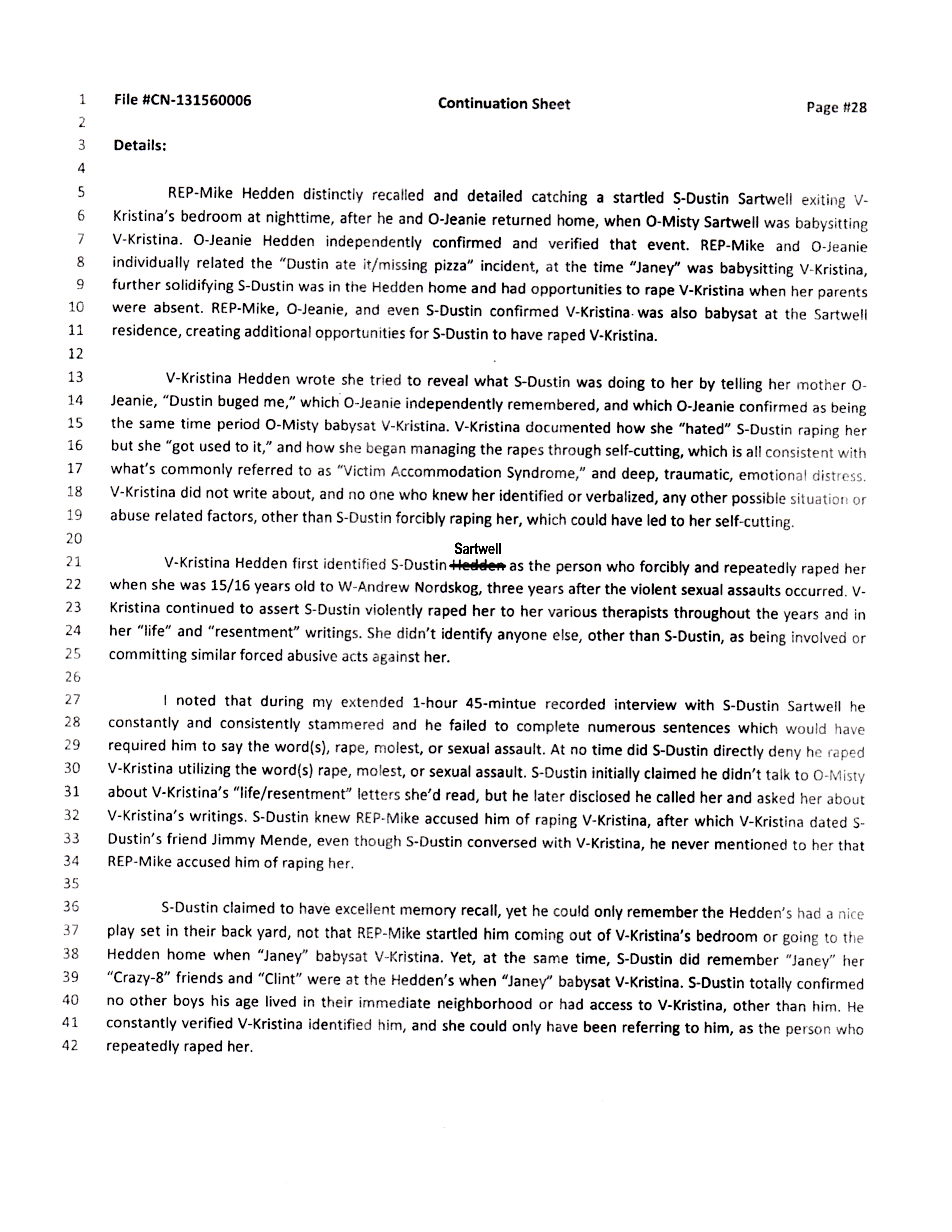 Summation Report page 28